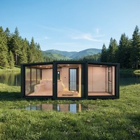 Casa Prefabricada Expandible en Contenedor de 20 y 40 Pies, Villa Prefabricada de 2, 3, 4 y 5 Dormitorios, Casa Móvil de Lujo, Casa Portátil