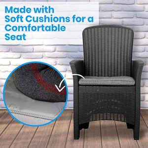 Muebles de exterior con personalidad para patio, sofá duradero de ratán, silla, <span class=keywords><strong>conjunto</strong></span> de sofá para Patio, juego de <span class=keywords><strong>mesa</strong></span> <span class=keywords><strong>y</strong></span> <span class=keywords><strong>sillas</strong></span> de jardín para pícnic al aire libre - Product Image 3