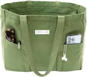 Free Sample Long Handles <b>Log</b> Tote Wood Carrying <b>Bag</b> Waxed Canvas Firewood <b>Log</b> <b>Carrier</b> <b>Bag</b> - Product Image 4