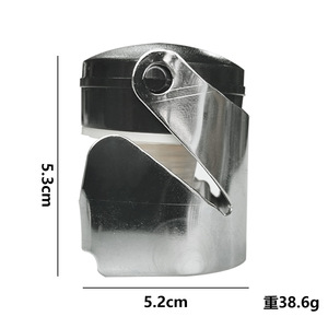 Champagne <b>Stopper</b> 304 Stainless Steel 5.2cm x 5.3cm Metal <b>Wine</b> Bottle Sealer For Red <b>Wine</b> Preservation - Product Image 1