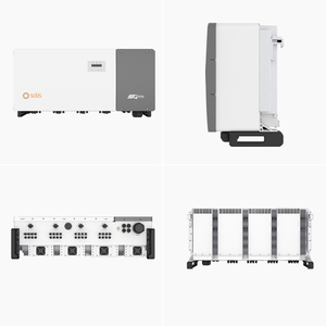 Solis 80kw 100kw 110Kw 125kw 300kw 1mW ba giai đoạn 380V 400V 480V trên lưới MPPT biến tần cho năng lượng mặt trời hệ thống nhà máy - Product Image 2