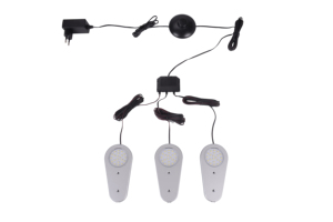 Thép không gỉ nhà ở với 1 Meter Cáp <span class=keywords><strong>LED</strong></span> Strip Tủ ánh sáng cho tủ quần áo hiển thị rượu vang bề mặt gắn kết cho tủ quần áo sử dụng - Product Image 2