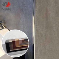 Bordures en alliage d'aluminium pour meubles modernes Bordures murales en métal et bandes de transition pour carrelage et coins