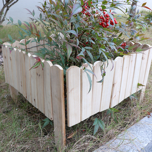 Bordure de clôture de jardin en bois bordure en bois fleur d'arbre - Product Image 3