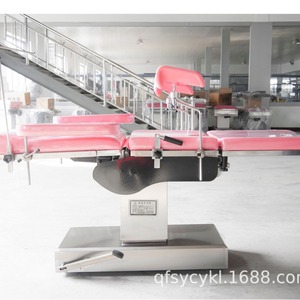 เตียงผ่าตัดไฟฟ้าสำหรับนรีเวชวิทยา ขนาด 90x148x95 ซม. ได้รับการรับรองมาตรฐาน CE สำหรับการคลอดบุตร - Product Image 2
