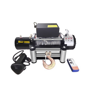 Electric <strong>Winch</strong> 13500lbs for off Road SUV Car <strong>Jeep</strong> Waterproof <strong>Winch</strong> - Product Image 5