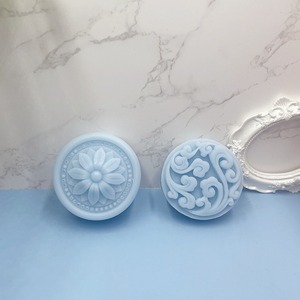 แม่พิมพ์สบู่ซิลิโคนลายนูนรูปดอกไม้ทำด้วย3D ทำเทียนแบบทำมือเครื่องมือตกแต่งบ้านของขวัญ - Product Image 2