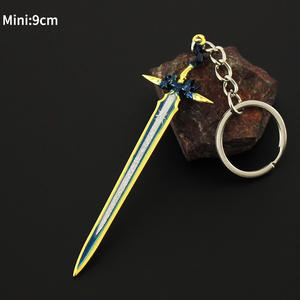 Final Fantasy 7 Cloud strife Alice <span class=keywords><strong>BUSTER</strong></span> <span class=keywords><strong>SWORD</strong></span> พวงกุญแจโลหะ9cm, พวงกุญแจของขวัญการกระทำ - Product Image 5