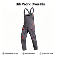 Pantalon de Travail Salopette Industrielle Neuf en Gros, Multi-Poches, Taille Élastique, Pantalon de Sécurité pour l'Industrie