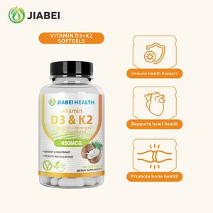 วิตามินดี3 เค2 ซอฟต์เจล ยี่ห้อ GABE Health ผสมน้ำมันมะพร้าว บำรุงภูมิคุ้มกัน กระดูก และหัวใจ รับผลิตแบบ OEM ODM ขายส่ง ไม่ใช่พืช GMO - Product Image 3