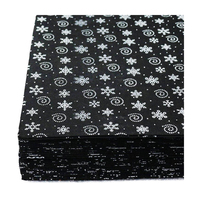 Tissu en feutre non tissé imprimé à pois noirs, imperméable, pour patchwork, personnalisable, pour loisirs créatifs pour enfants, 2026