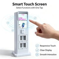 Nouvelle borne de recharge pour téléphone portable, borne de recharge partagée étanche, stations de recharge pour téléphones, distributeur automatique
