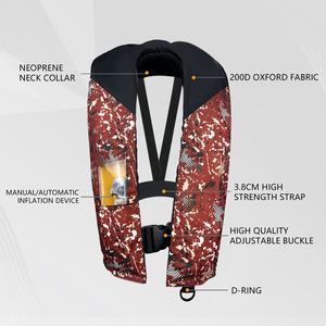 <span class=keywords><strong>Gilet</strong></span> <span class=keywords><strong>de</strong></span> <span class=keywords><strong>sauvetage</strong></span> gonflable 150N pour kayak, <span class=keywords><strong>gilet</strong></span> <span class=keywords><strong>de</strong></span> <span class=keywords><strong>sauvetage</strong></span> automatique/manuel pour adultes, pour la remise en sécurité aquatique - Product Image 2