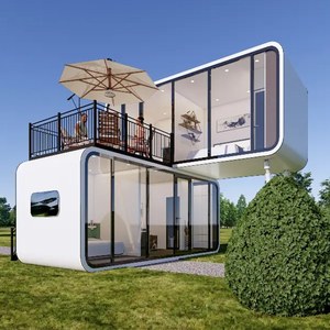 Vente Flash : <span class=keywords><strong>Maison</strong></span> Modulaire Mobile Apple Cabin, Personnalisable, pour Hôtel de Glamping en Bord de Mer, Resort ou Café - Product Image 4