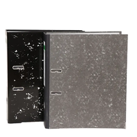 Carpeta de archivos A4 al por mayor con papel de mármol de tablero duro y carpeta de archivos de arco para papelería de oficina producto de archivo de calidad