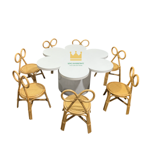 Silla Infantil de Mimbre Hecha a Mano, Ecológica, para Eventos, Fiestas, Bodas y Cumpleaños - Product Image 3