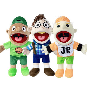 2026 Divertido Juguete de Peluche Suave Humano, Juguetes Educativos de Peluche, Marioneta de Mano, Marioneta <span class=keywords><strong>Jeffy</strong></span>, Marioneta de Peluche Divertida de <span class=keywords><strong>Jeffy</strong></span>, Familiar y Divertida - Product Image 1
