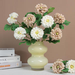 Flor de <span class=keywords><strong>caléndula</strong></span> artificial al por mayor de fábrica para el hogar, boda, evento, decoración, arreglo floral - Product Image 4