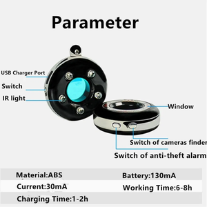 Anti-<strong>Spy</strong> <strong>Camera</strong> and Multifunction Wireless with Handheld Signal Detector Built Finder - Product Image 2