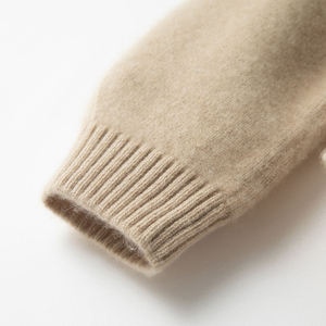 Tùy chỉnh mô hình Mông Cổ Áo thun cao cổ cachemire sản phẩm 100% Tinh khiết Cashmere Áo len cho phụ nữ Dama Tricot nhà sản xuất - Product Image 4