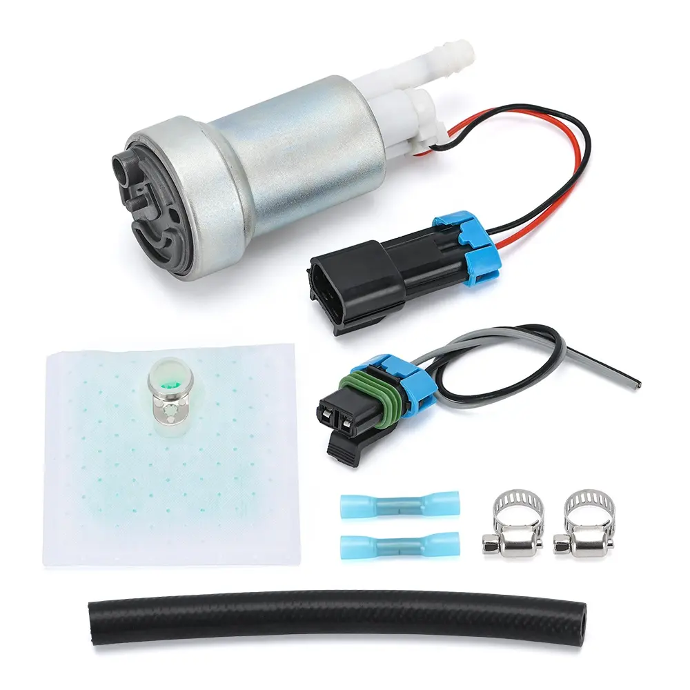 E85 Compatible Racing High Performance internal 450LPH Fuel Pump For Nissan Skyline Subaru WRX F90000267 & Install Kit PQYFPB007