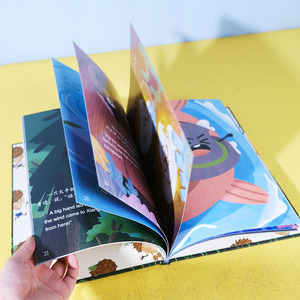 Hộp in ấn tùy chỉnh bìa cứng hoàn hảo ràng buộc cuốn tiểu thuyết Sách in ấn dịch vụ đầy đủ màu sắc offest giấy câu chuyện học tập sớm cuốn sách - Product Image 1