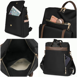 Vente en gros de <span class=keywords><strong>sac</strong></span> à <span class=keywords><strong>dos</strong></span> multifonctionnel de luxe décontracté à la mode pour femmes <span class=keywords><strong>sac</strong></span> à <span class=keywords><strong>dos</strong></span> pour femmes <span class=keywords><strong>sac</strong></span> à <span class=keywords><strong>dos</strong></span> d'école pour adolescentes - Product Image 3