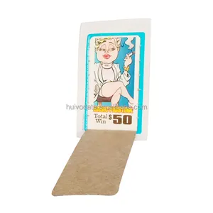 1 Window Custom Pull Tab Cards Wholesale Pull Tab Tickets Supplier Instant Pull Tabs Cards