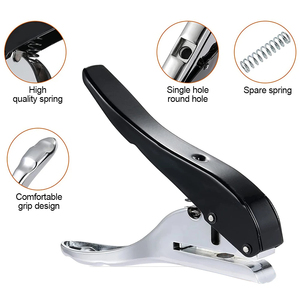 Pince à découper les trous de vis en bois, outil de poinçonnage à biseau plat, 4/5/6/8/10mm, avec forets - Product Image 2