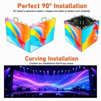 Écran LED de location P2.5 P2.9 P3.91 facile à installer pour événements, mur vidéo, toile de fond, affichage intérieur/extérieur pour scène de concert