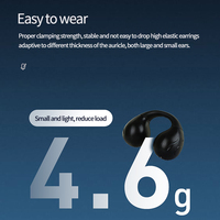 Écouteurs de sport LINX 2024 TWS Ear Clip Wireless Earbuds avec base en métal et aluminium de la fabrication de casques