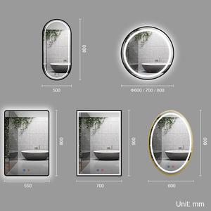 Espejos de <span class=keywords><strong>baño</strong></span> para hotel, pantalla de humedad y temperatura, wifi, <span class=keywords><strong>espejo</strong></span> de <span class=keywords><strong>baño</strong></span>, <span class=keywords><strong>luz</strong></span> led - Product Image 2