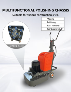 เครื่องบดพื้นคอนกรีตอเนกประสงค์50Hz ประสิทธิภาพสูงเครื่องบดกึ่งอัตโนมัติ - Product Image 3