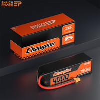 Литий-полимерный аккумулятор 180C 4000 мАч 6S1P 4S 3S LiPo XT60/Deans 4000 мАч 60C 22.2В 3.7В для радиоуправляемых лодок, автомобилей, грузовиков, FPV-систем