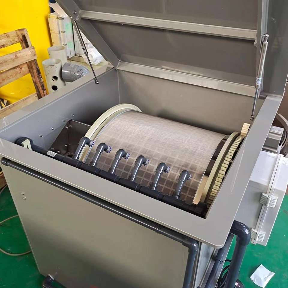 Essential Ras Filter Rotary Drum Filter for Aquaculture RAS Fish Farming and Koi Pond ...