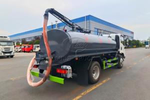 รถดูดสิ่งปฏิกูลแบบสุญญากาศ DFAC T1 8CBM รุ่นสั่งทำพิเศษ, 6 ล้อ เกียร์ 6 สปีด, หมุนได้ 360 องศา °   บูมดูดแบบหมุนได้สำหรับดูดของเสียและมูลสัตว์ - Product Image 4