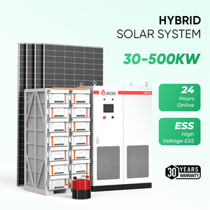 Sistema de Energía Solar Fuera de la Red Sunpal de 100 KW, 200 KW, 300 KW, 400 KW, 500 KW, Kit de Sistema de Paneles Solares Comerciales - Product Image 1