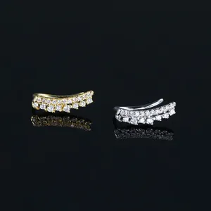 Orecchini a Cerchio con Zirconi a Forma di Farfalla e Cuore per Piercing all'Orecchio, Cartilagine, Helix, Daith, Conch, <span class=keywords><strong>Tragus</strong></span>, Gioielli da Donna, Idea Regalo - Product Image 5