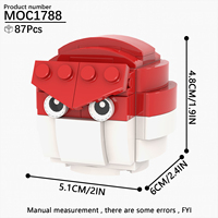 Kits de briques MOC VOLTORBES pour films d'animation, conteneur créatif, jouets de construction DIY pour enfants MOC1788