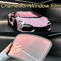 Film teinté caméléon pour vitres de voiture, film teinté caméléon pour vitres latérales et arrière, VLT5-80% Lumière visible, IRR65%+, Infrarouge UV99%