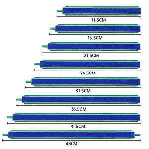 Diffuseur d'air carré en plastique écologique à <span class=keywords><strong>bouche</strong></span> unique pour aquarium, barre à bulles, pompe à oxygène, 200 ml, pierre à air paysagère - Product Image 6