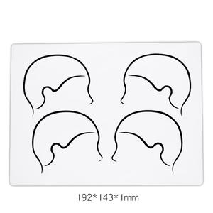 Factory Price <b>Permanent</b> <b>Makeup</b> <b>Accessories</b> Tattoo Silicone Pad Hair Pattern Latex Practice Skin Microblading Tattoo Supplies - Product Image 6