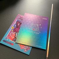 Cartes de jeu de société anime personnalisées en usine, de haute qualité, avec estampage à chaud doré, petite quantité minimale de commande prise en charge