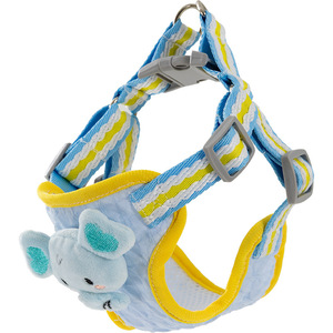 Harnais de type gilet pour animaux de compagnie, réglable, en polyester, pour petits chiens, Bichon Frise, utilisation quatre saisons - Product Image 3