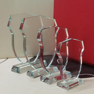 थोक ओएम क्रिस्टल ट्रॉफी रिक्त स्थान 3 डी लेजर क्रिस्टल पदक स्मारक ठिकानों को अनुकूलित करते हैं - Product Image 1