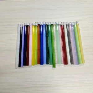 Tubi di vetro soffiato a mano vendita diretta tubo di vetro produttori colorato alto borosilicato punte di vetro tubi