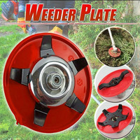 Tête de coupe multifonctionnelle pour débroussailleuse et tondeuse à gazon, lame double usage, accessoires pour outils de coupe d'herbe, bricolage
