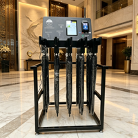 FEISHI Distributeur Automatique Commercial d'Parapluies pour Prêt et Retour – Équipement de Location pour Sites Touristiques et Écoles