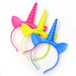 <span class=keywords><strong>Bandeau</strong></span> licorne avec batterie intégrée, 3 modes de paillettes, pour fête, décoration d'événements, bande lumineuse - Product Image 5