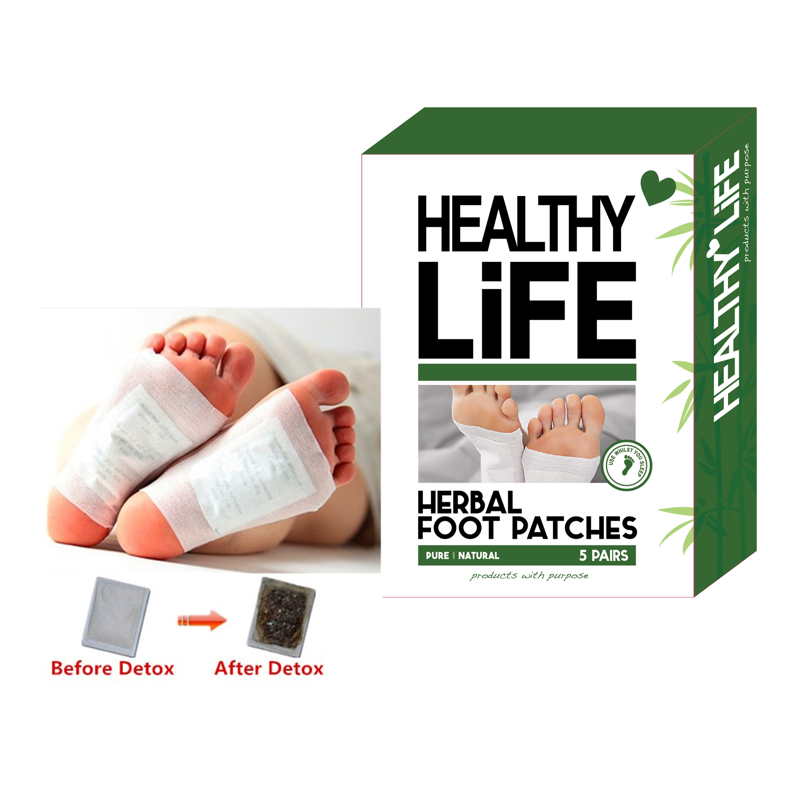 Оптовая цена от поставщика фабрики эффективный Золотой бамбуковый пластырь для похудения/подушечки для ног